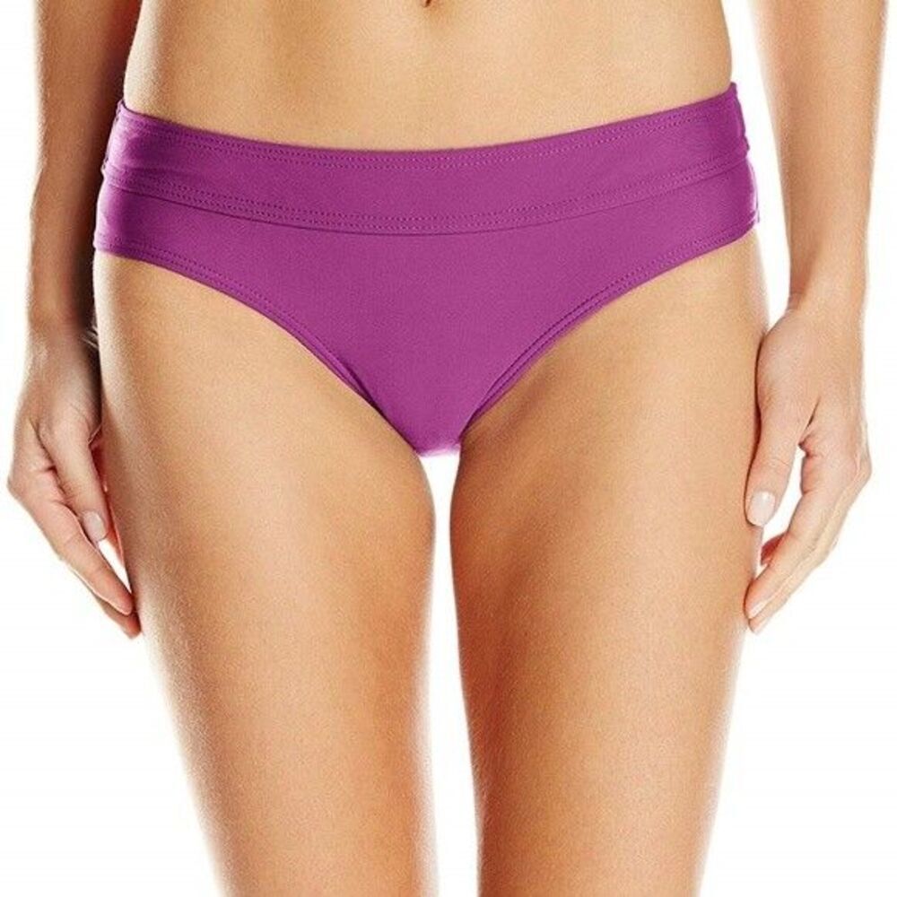 Prana Women's Ramba Bikini Bottom XL Summer Plum Solid